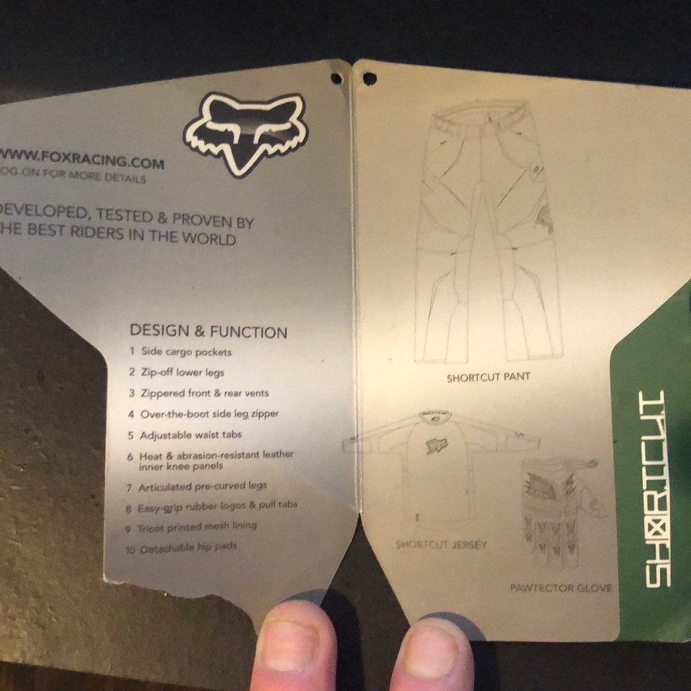 Fox Racing Men’s Riding Pants - Picture 5 of 5